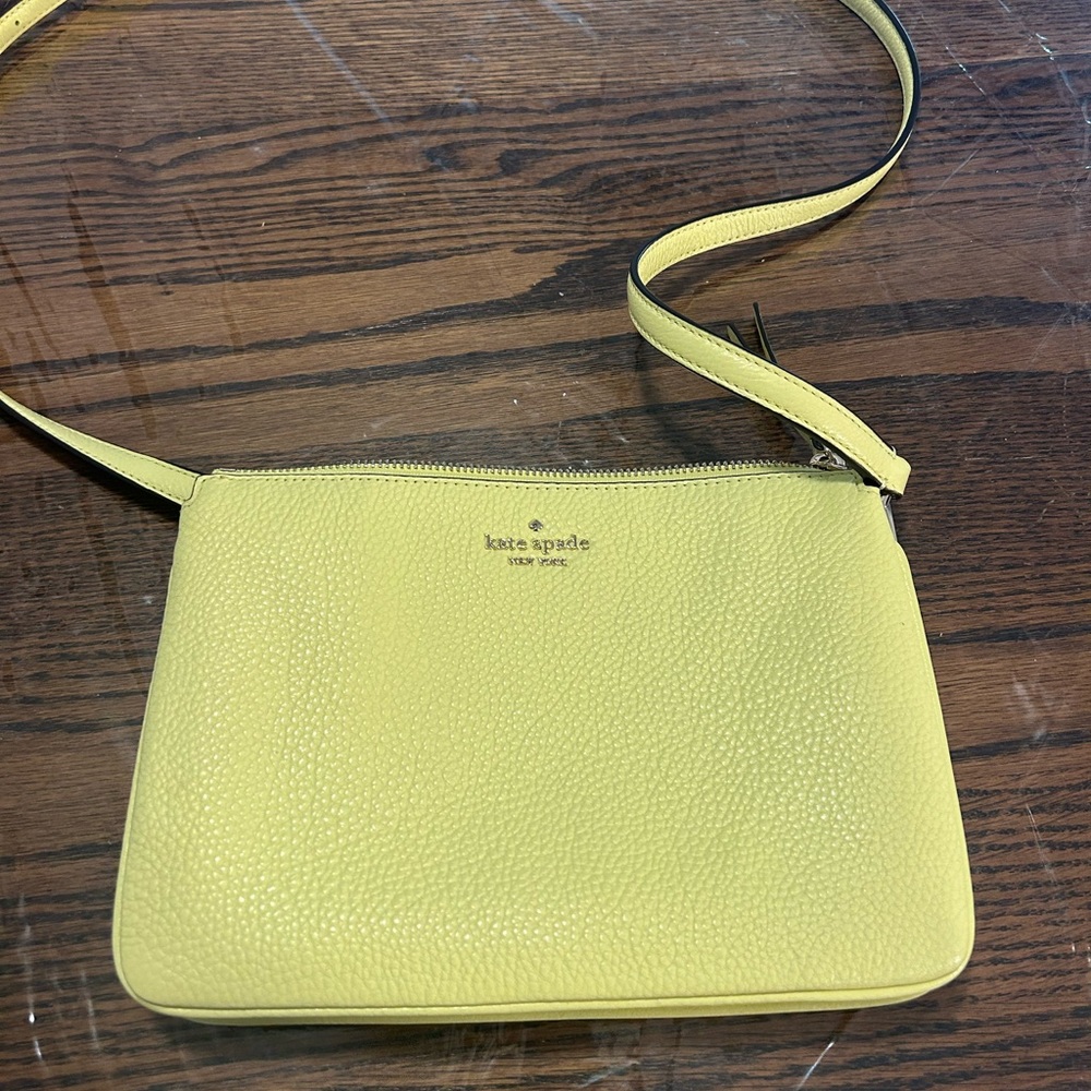 Kate spade yellow crossbody